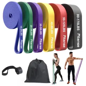 Aefirb0101hyln7635uk01 Fitense Resistance Bands Set - Pull Up For Men Women Exercise