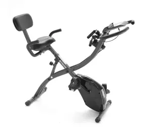 Fitnation 705353672125 Flexex Upright And Recumbent Flex Bike Black Adjustable Indoor