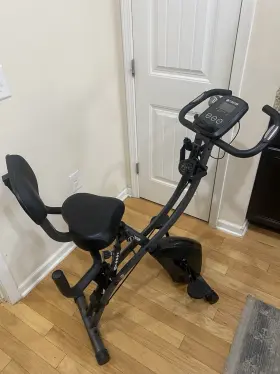 F13709012000 Fitnation Upright And Recumbent Flex Bike Express Black