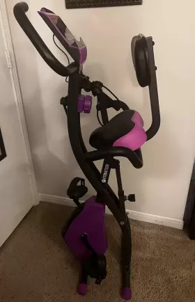 F13709154000 Fitnation Upright And Recumbent Flex Bike Express Purple - Used Only Twice #2