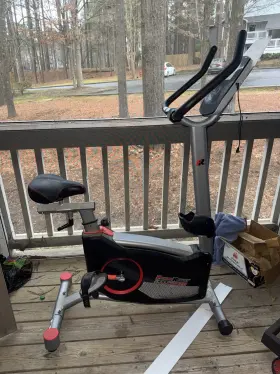 310sx Fitness Reality X-class Upright Exercise Bike Lcd Display Adjustable Seat