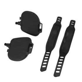 Focketyawsy8i3evb-11 Fockety Exercise Pedals With Straps 9/16 Or 1/2 Spin Cycling Bike Indoor