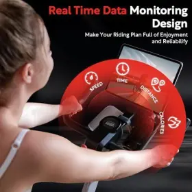 Fujianyexiaoshoujiankangkejiyouxiangongsi 786618391975 Exercise Bike Stationary Bikes For Home With Exclusive App Indoor Black #2