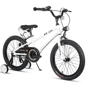 B0ccn6t47k Glerc Fantasy 18 Inch Kids Bike For 5-9 Years Old Boys Girls With Water Bottle H