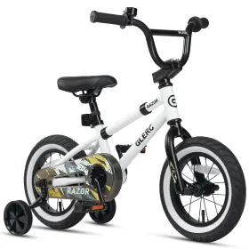 B0fcycrlfg Glerc 12 Inch Bmx Kids Bike With Training Wheels - Ages 1-4 Boys And Toddlers