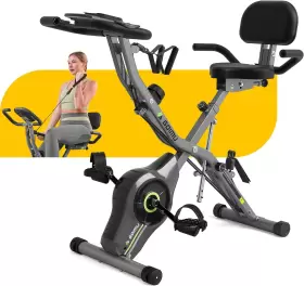 G0392 Goimu Foldable Exercise Bike For Seniors 5-in-1 Stationary Design 16-level Adjusta
