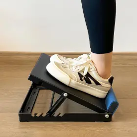 Goodlan 722772113886 Adjustable Foot Incline Steel Metal Slant Board For Calf Stretching 440lb Cap