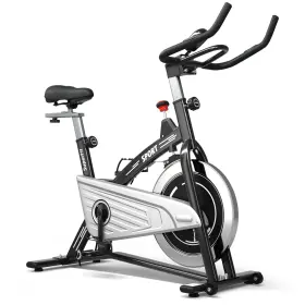 Us-2p37422 Goplus 30lbs Stationary Training Bike Exercising Drive Workout With Monitor