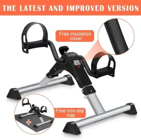 Goredi 724725679463 Under Desk Exercise Bike Pedal Exerciser Fully Assembled For #2