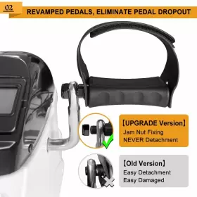 Goredi 738633345525 Pedal Exerciser Stationary Under Desk Mini Exercise Bike - Peddler #3