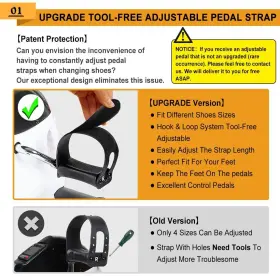 Goredi 768383224115 Under Desk Bike Pedal Exerciser Portable Mini Exercise With Lcd Display #2