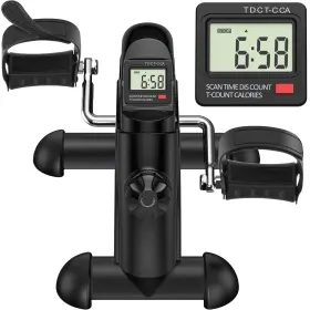 Goredi 768383224122 Under Desk Bike Pedal Exerciser Portable Mini Exercise With Lcd Display