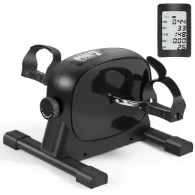 Goredi 768383224313 Under Desk Bike Pedal Exerciser Portable Mini Exercise With Lcd Display