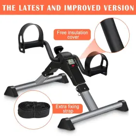 Goredi 768556695117 Multi-use Physic-under Desk Exercise Bike Pedal Exerciser Fully Assembled Pe #2