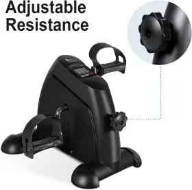 Green Joy 313050773733 Mini Exercise Bike Himaly Under Desk Pedal Exerciser Portable Foot Cycle A #3