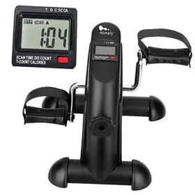 Us-x1368  Green Joy Mini Exercise Bike Under Desk Pedal Exerciser Portable Foot Cycle Black