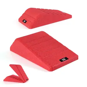 Grope 751424827239 Squat Wedge Block 2pcs Non Slip Professional Ramp - 550 Lbs Weight Capacity
