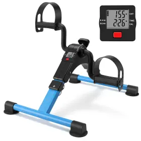 B0c5f4tgf6 Gudnyce Folding Pedal Exerciser Mini Exercise Bike Portable Peddler Arms And Legs Low Im