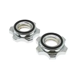 Hajxzh 765063931745 Barbells Hex Nut Anti-slip 2pcs 25mm Barbell Spin-lock Collar Screw Used For