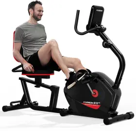 Hr-b12 Harison Arison Magnetic Recumbent Exercise Bike With Arm Exerciser For Adult And Seniors