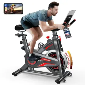 Hr-x15 Harison Magnetic Exercise Bike With Bluetooth For Home Tablet Holder