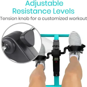 Health 313037998920 Folding Pedal Exerciser - Under Desk Exercise Bike For Seniors Elderly Sit Do #3