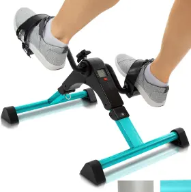 Rhb1008tl Health Under Desk Bike Pedal Exerciser - Foot Foldable Portable Quiet