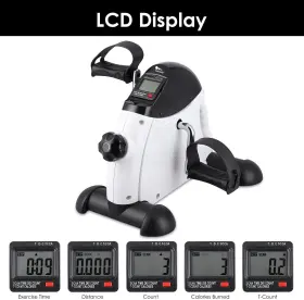 Himaly 716963515412 Versatile Under Desk Bike Pedal Exerciser With Arm And Leg Exercise - Lcd Display #3