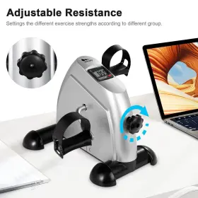Himaly 921761179443 Mini Exercise Bike Under Desk Pedal Exerciser Portable Foot Cycle Arm & #3