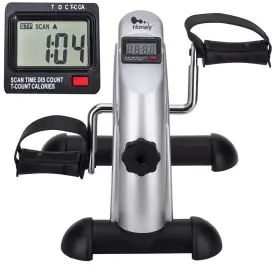 Himaly 921761179443 Mini Exercise Bike Under Desk Pedal Exerciser Portable Foot Cycle Arm &