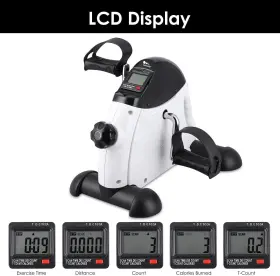 Himaly X1509-mini Mini Exercise Bike Under Desk Pedal Exerciser Portable Foot Cycle #3