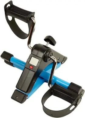 Hometrack 017874040865 Folding Exercise Bike Pedal Exerciser Portable Desk With Lcd Display #2