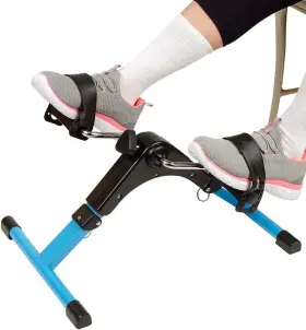Hometrack 017874040865 Folding Exercise Bike Pedal Exerciser Portable Desk With Lcd Display #3