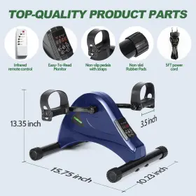 Hg-eu-04 Homgim Motorized Mini Exercise Bike Electric Pedal Exerciser For Seniors Rehab Under 6 #2