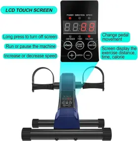Hg-eu-04 Homgim Motorized Mini Exercise Bike Electric Pedal Exerciser For Seniors Rehab Under 6 #3