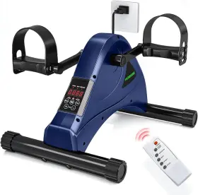 Hg-eu-04 Homgim Motorized Mini Exercise Bike Electric Pedal Exerciser For Seniors Rehab Under 6