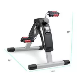 Ns-914 Impex-fitness Portable Mini Magnetic Cardio Cycle Under Desk Bike Pedal Exerciser For Home