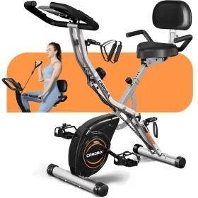 Jelens 313034413419 Folding Exercise Bike 4 In 1 Stationary Magnetic Cycling Bicycle Upright