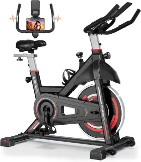 Eb0460  Jelens Home Exercise Bike Fitness Indoor Cycling Stationary Bicycle Cardio Workout