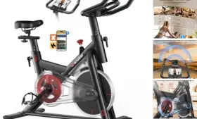 317-app Jinhua Jinchen Sportsequipment Co. Ltd. Exercise Bike For Home 350lb Indoor Cycling Low Noise Stationary Spin