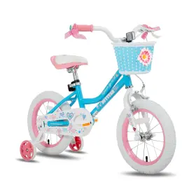 B07pgfj3s5 Joystar 12 Inch Girls Kids Bike Toddler Bicycle For 2-4 Year Olds With Training Whe