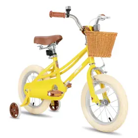 B0bfdm5qhc Joystar 14 Inch Kids Bike 3-5 Yrs 39-47 Girls With Training Wheels And Basket