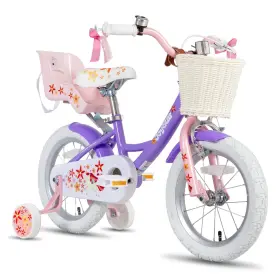 B0cxcctn5j Joystar Unicorn 12 Inch Kids Bike For 2-4 Yr Old Girls Toddler With Training Wheels