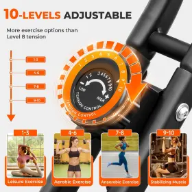 Kalwol 445042220277 Exercise Bike Foldable Fitness Machine Upright Indoor Cycling Magnet #2