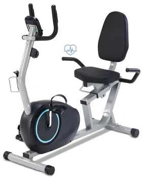 Xzt-cbk2307ln Kawnina Recumbent Exercise Bike For Seniors - Quick Adjust Seat Magnetic B