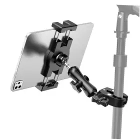 K-ms01 Keuvirya Treadmill Tablet Ipad Holder Aluminum Indoor Exercise Bike Handlebar Mount