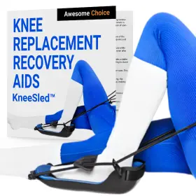 Ns101 Knee Sled Kneesled Best Choice After Replacement Surgery Increases Range Of Motion