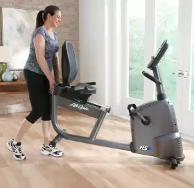 Rs3-gc Life Fitness Rs3 Recumbent Bike With Go Console #3