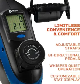 Lifepro 068888026758 3-in-1 Under Desk Cycle Pedal Exerciser With Resistance Bands - Arm #2