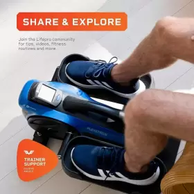 Lifepro 068888026789 Under Desk Elliptical Peddler Portable Foot And Leg Pedal Blue #3